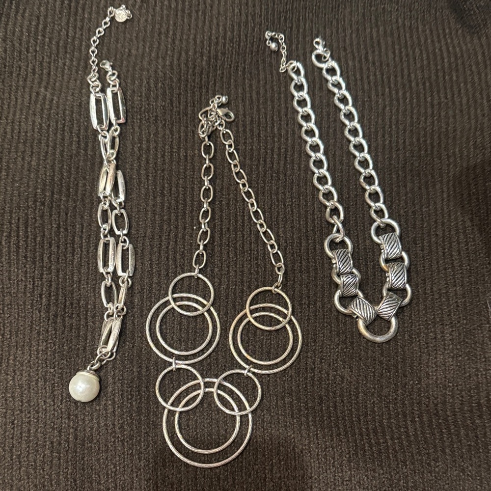 Silver Necklaces